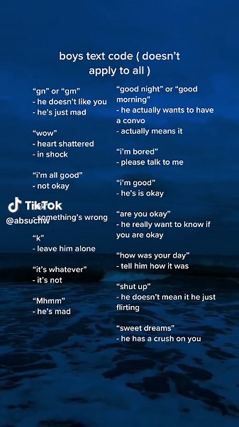 Decoding Boy Code: Understanding What His Texts Really Mean