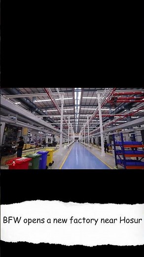 BFW opens a new factory near Hosur
