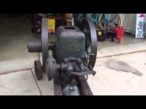 1 hp Root & Vandervoort hit & miss engine