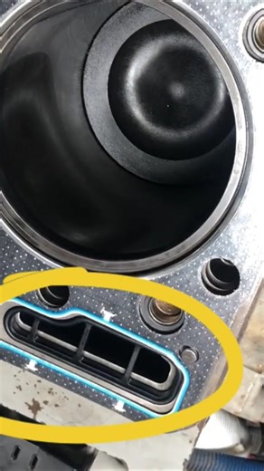 perkins 2506 cylinder head gasket installation #mechanic