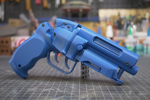 Replicant Prop Blaster - 3D Print Files (Digital Download) - Punished Props Academy