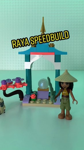 Raya and the Last Dragon LEGO Stop Motion Speed Build