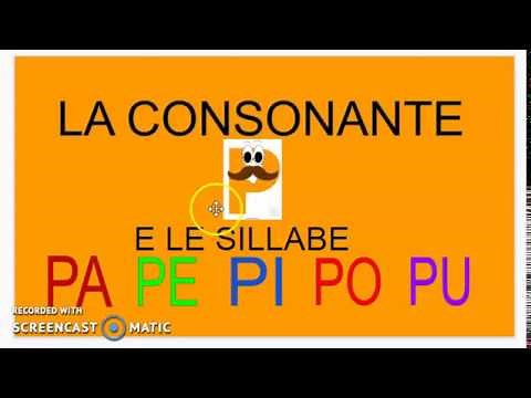 La consonante P