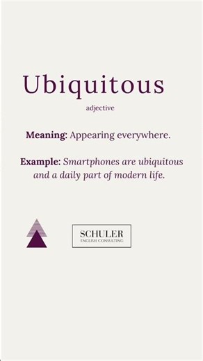 Daily ESL Word | Schuler English Consulting