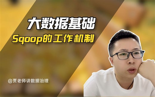 【数据治理】sqoop的工作机制