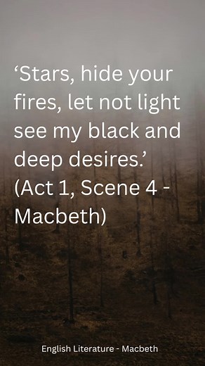 Macbeth Act 1 Scene 4 Flashcard Study Guide