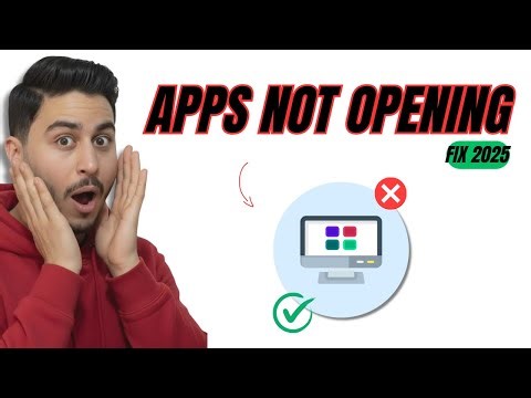 How to Fix Windows 11 Apps Not Opening (2025)