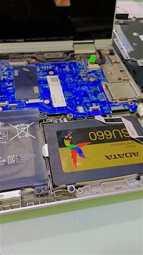 Laptop repair, cleaning laptop parst | HP.DELl-| 2026 | #reels #motherboard