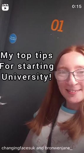1.8K views · 21 reactions | Bronwen shares top tips for those with a visible difference attending university this year. | Changing Faces | Facebook