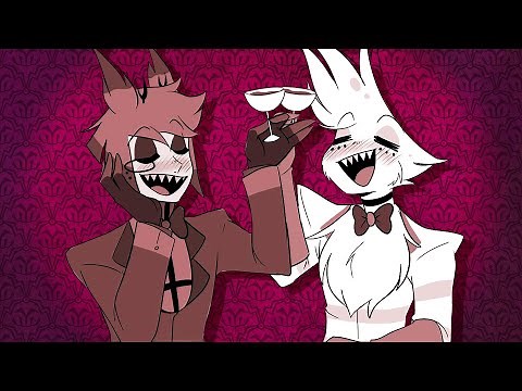 TALK WITH ME - ALASTOR X ANGELDUST (Hazbin Hotel Comic Dub)
