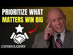 Time Management That Separates Winners | Stephen R. Covey Productivity