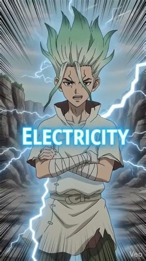 Senku Makes ELECTRICITY From Nothing _ #viral #animation #ytshorts