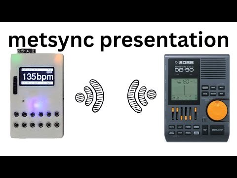 metsync device presentation (remote control metronome)