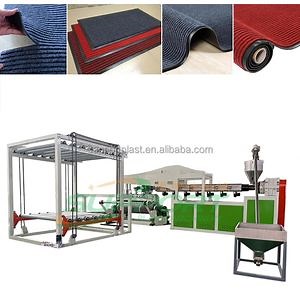 [Hot Item] Lamination Double Layer with Cutter TPR TPE PVC Coating Carpet Backing Machine