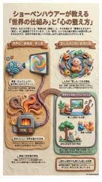 ショーペンハウアー意志と表象のカンタン解説 #心の哲学 #断捨離 #sns疲れ