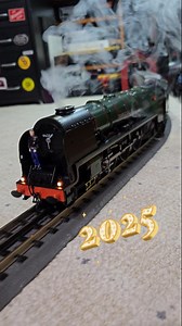 Happy New Year! 🥳 Here's to 2025! Shoutout to @trainz.com_ for this beautiful MTH 4-6-2 LMS Duchess Class Pacific! The owner of Trainz.com Scott Griggs, even hopped on the front for a ride! Use our code BRRR for $10 off one purchase of $50 or more!🚂💨 #trains #hobby #fyp #railroad #trainspotting #scalemodel #modeltrains #trainz #mth #premier #European #Duchess #steam #traintracks #rr #passengertrain #ogauge #tracks #transportation #Locomotive #railway #railroad | BR Railroad
