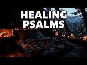 God Is With You Tonight 🙏 | Calm Psalms & Gentle Rain for Sleep