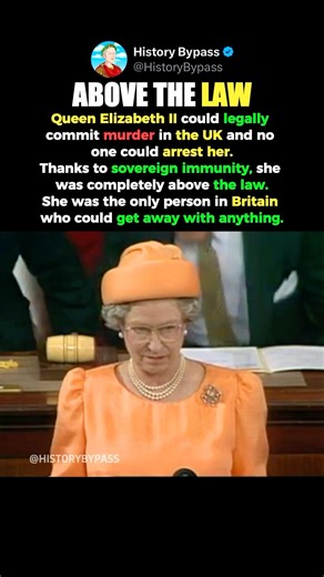 The Queen Was Above The Law #shorts