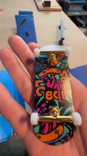 New fingerboard setup!#subscribe #fingerboard