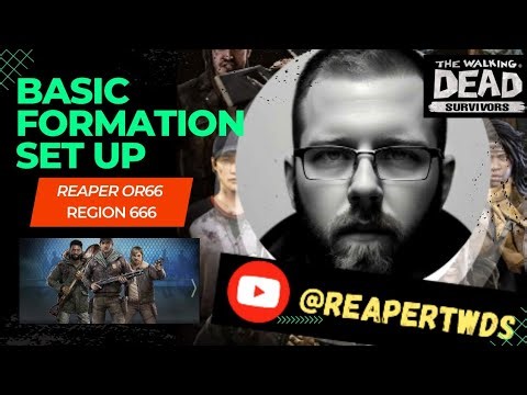 Basic Formation set up TWDS - Refreshed version