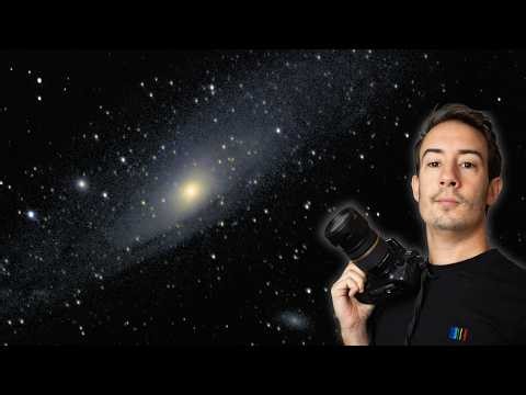 Andromeda (M31) photography with camera and tripod only