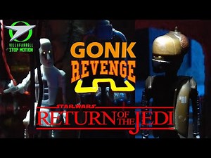 Star Wars Stop Motion: Jabba's Palace Droid Torture Chamber - GONK REVENGE