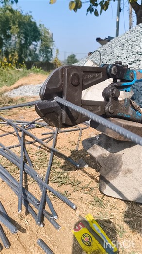 Steel Rod Cutting Tools 🔥 Easy Method | Rebar Cutting Fast