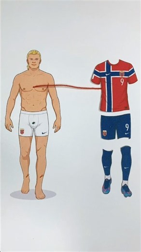 Erling Haaland Rope Connecting Puzzle Solving Game | Paper Craft Challenge ⚽ #earlinghaaland