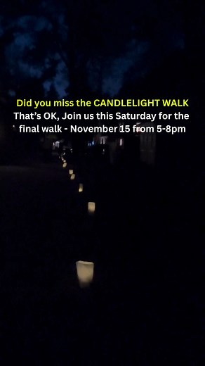 Did you miss our CANDLELIGHT WALK This weekend? That's OK because you can join us on the last walk this Saturday, November 15 from 5-8pm. Take a step back in time for an enchanted autumn evening! Saturdays, Nov. 8th & 15th from 5pm - 8pm 🍷Enjoy a delightful fall foliage wine and beer tasting inside select historic buildings as you stroll the lantern lined paths. 🕯Mingle with our interpreters about Cape May County's past while you enjoy light fare and refreshment. https://fareharbor.com/embeds/