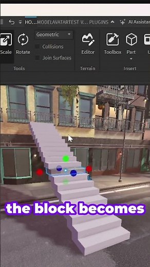 How to Make a Part Transparent in Roblox Studio! #roblox #robloxgamedesign #shorts #robloxedits #tra