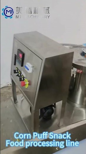 Professional Corn Puff Snack Food Processing Line