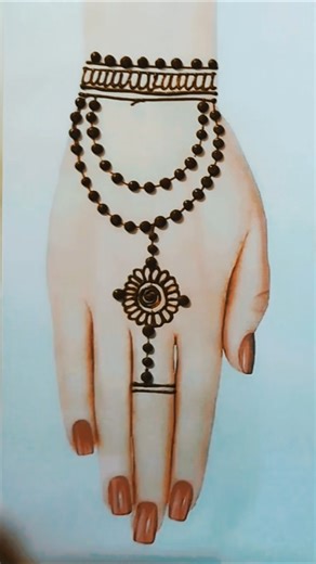 latest back hand mehndi design / easy and simple back hand mehndi design | hand mehndi design ||