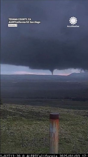 First Tornado of the Year Caught on Webcam in California