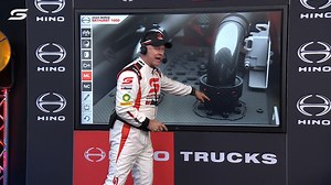 28K views · 158 reactions | There's more to refuelling than just jamming the fuel hose in the tank. Larko explains the process in the Hino Australia Hub ⛽ | Supercars | Facebook