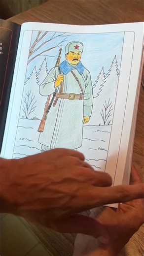 Winter war 1939–40 in Soviet Union We draw Soviet soldier with coloring book This book paper and digital version can order our site #winterwar #sovietunion #ww2 #sovietsoldier #coloringbook | Soviet Boots | Facebook