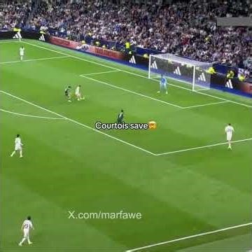 Courtois save vs Man city💀