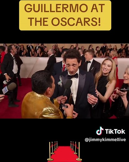Guillermo's Fun Interviews at the Oscars 2024