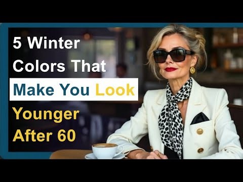 5 Winter Colors That Make You Look Younger After 60