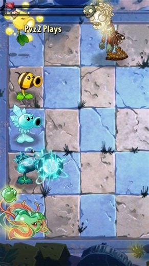 Bee Shooter & Solar Pea Vs. Bust Head Zombie / Plants Vs. Zombies 2