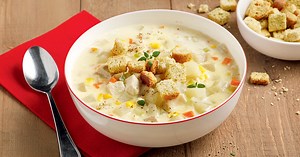 Chaudrée style pâté au poulet