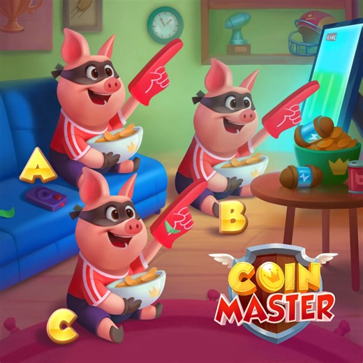 GOAL! 𝟖𝟎𝟎 𝐒𝐏𝐈𝐍𝐒 up for grabs! Help us WIN the game! 🏈 𝐖𝐇𝐈𝐂𝐇 𝐏𝐋𝐀𝐘𝐄𝐑 𝐌𝐎𝐕𝐄𝐒 𝐃𝐈𝐅𝐅𝐄𝐑𝐄𝐍𝐓𝐋𝐘 𝐭𝐡𝐚𝐧 𝐭𝐡𝐞 𝐫𝐞𝐬𝐭? 𝐀, 𝐁 𝐨𝐫 𝐂? GO TEAM! 👏 𝐂𝐚𝐭𝐜𝐡 𝐭𝐡𝐞𝐬𝐞 𝐒𝐏𝐈𝐍𝐒! --> https://coin-master.co/Twmpau | Coin Master