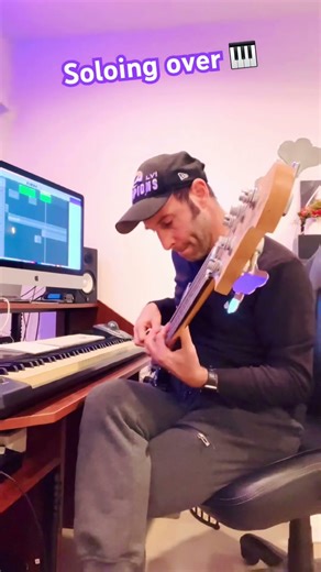 Improvising A Bass Solo Take 2 #bass #guitar #explore