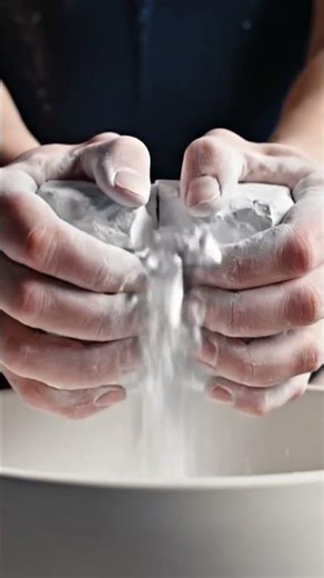 SUPER SATISFYING CHALK CRUSHING #asmr #calm #relaxing #satisfying #peaceful #gymnastics #gymnast