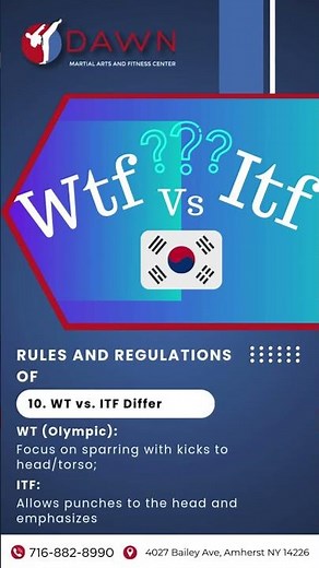 WTF vs ITF Taekwondo Rules: The ULTIMATE Comparison for Players!