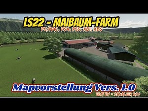 LS22/FS22 Maypole Farm (Maibaum-Farm) [ Vers. 1.0] Mapvorstellung