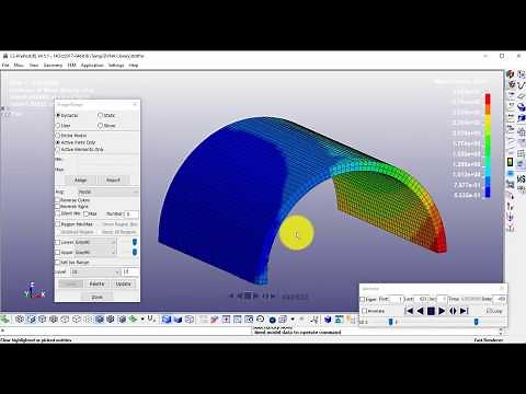 LS-DYNA Tutorial | Blast Loading Analysis on Shelter Structure | Load_Blast_Enhanced | 17-28
