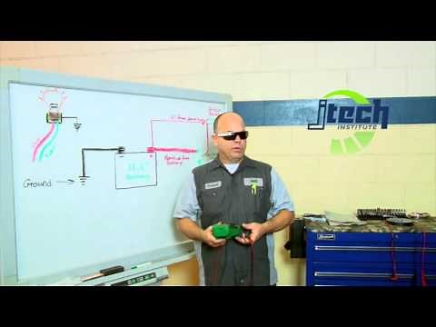 Voltage Drop Test on a Starter Unit