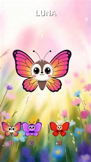 Count with Luna! 🦋 Numbers for Babies | Baby Sensory Video