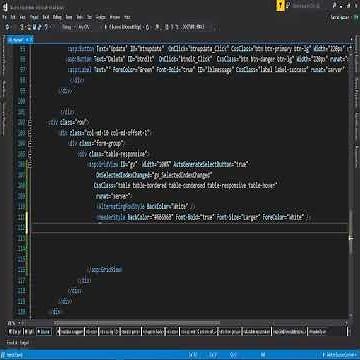how to customized Gridview in asp net bootstrap #short