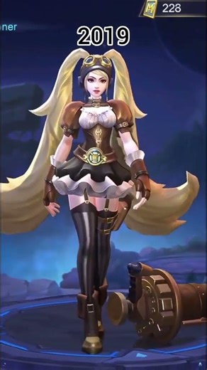 layla evolution 2016-2026. #mobilelegends #moba55creator #mlbb #mlbbcreatorcamp #moba #moba5v5